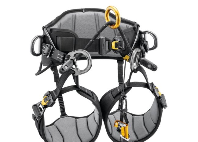 Výstupový set s kolenným blokantom Petzl Knee Ascent Kit
