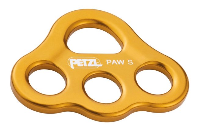 Kotviaca platňa Petzl Paw - Veľkosť: M - žltá