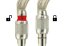 Asymetrická oceľová karabína Petzl Vulcan - Typ: screw lock, Farba: zlatá