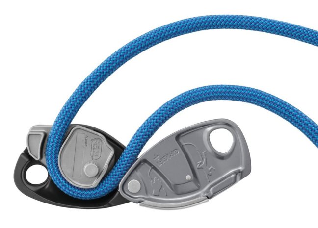 Istítko pre lezenie Petzl Grigri+ - Farba: fialová