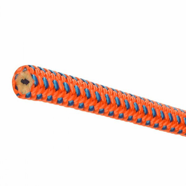 Arboristické lano Teufelberger Tachyon 11,5 mm - Dĺžka: 45 m, Farba: zelená + modrá, Ukončenie: so splietaným okom