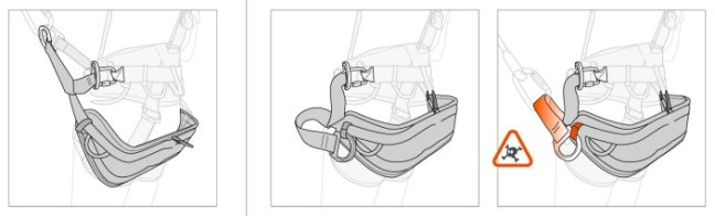 Pracovná sedačka / lavička Petzl Volt Seat