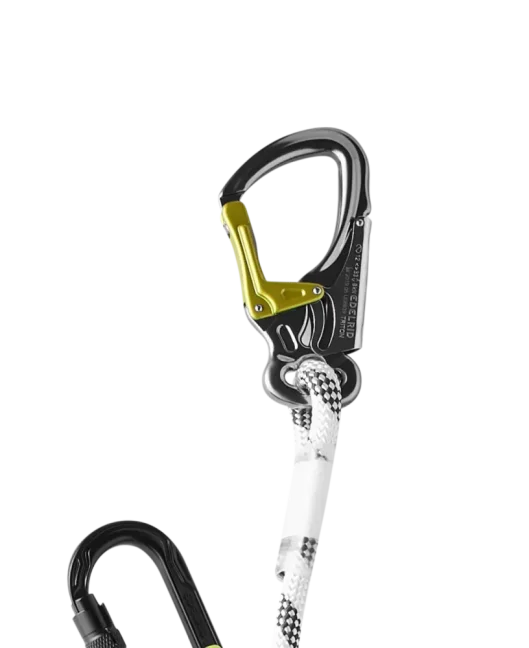 Bezpečnostné lano so zachytávačom Edelrid Ombilix 140 - Dĺžka: 5 m