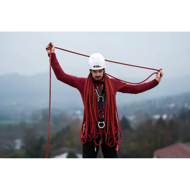 Bezpečnostný postroj Rock Empire Atlas AL - Verzia: uni, Veľkosť: L-XXL, Farba: čierna