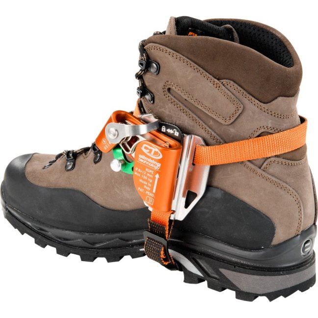 Nožný blokant pre arboristiku Climbing Technology Quick Tree - Typ: blokant s adaptérom na stupačky, Pravý / ľavý: ľavý
