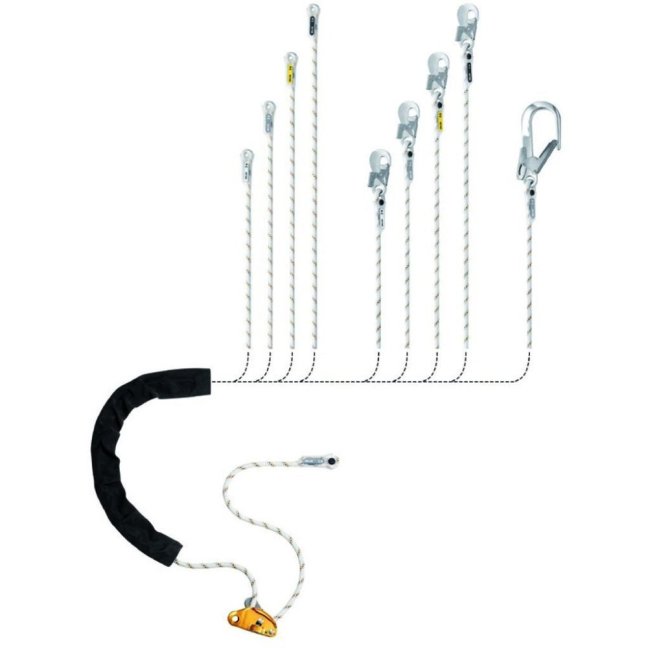 Polohovací prostriedok Petzl Grillon - Typ: Hook, Dĺžka: 2 m