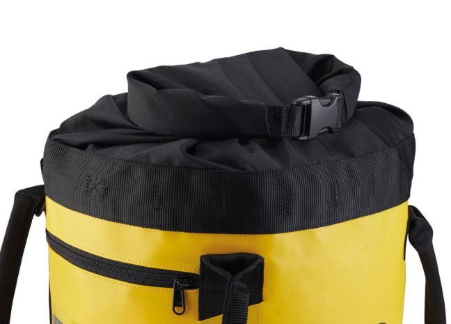 Odolný vak Petzl Bucket - Farba: čierna, Veľkosť: 45 l