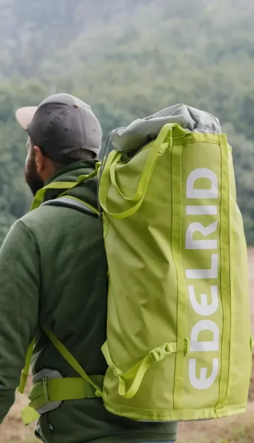 Vak na vybavenie Edelrid Kurt Haulbag 55 - Farba: zelená