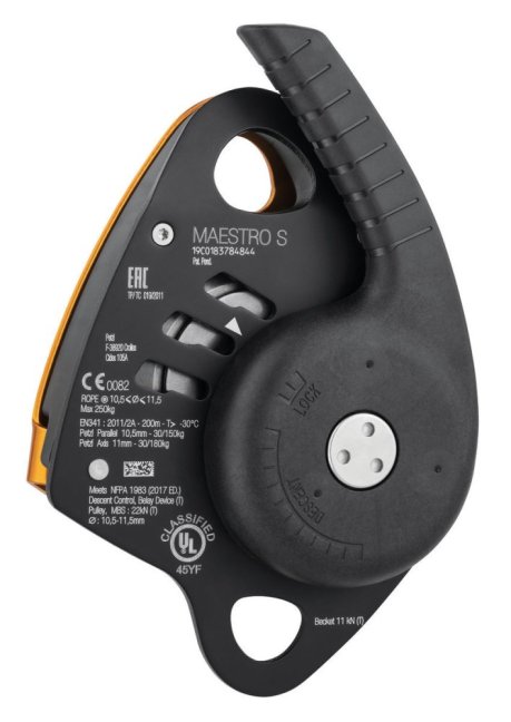 Zlaňovacia brzda pre záchranu Petzl Maestro - Typ: S
