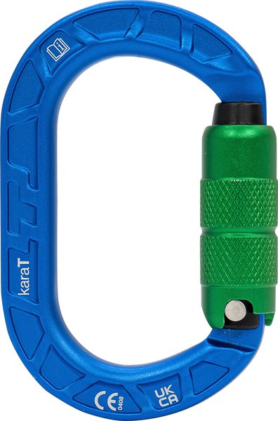 Oválna triple lock karabína Teufelberger karaT