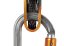 Oválna karabína Petzl OK - Typ: ball lock, Farba: šedá