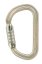 Veľká oceľová karabína Petzl Vulcan - Typ: screw lock, Farba: čierna