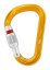 HMS karabína Petzl Attache - Typ: screw lock, Farba: žltá