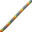 Arboristické lano Teufelberger Tachyon 11,5 mm - Dĺžka: 45 m, Farba: zelená + modrá, Ukončenie: so splietaným okom