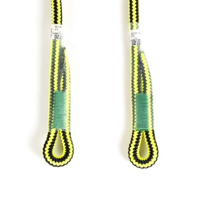 Lanyard pre arboristiku Beal Ginkgo Unicore 12 mm - Dĺžka: 3 m, Ukončenie: 2 šité oká