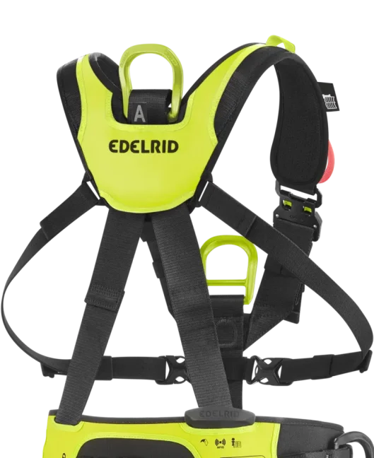 Bezpečnostný postroj Edelrid Vertic II - Verzia: Triple Lock Black, Veľkosť: 2