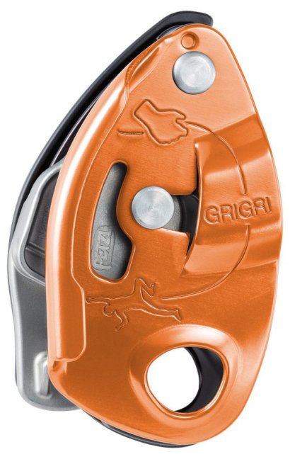 Istenie pri lezení Petzl Grigri - Farba: oranžová