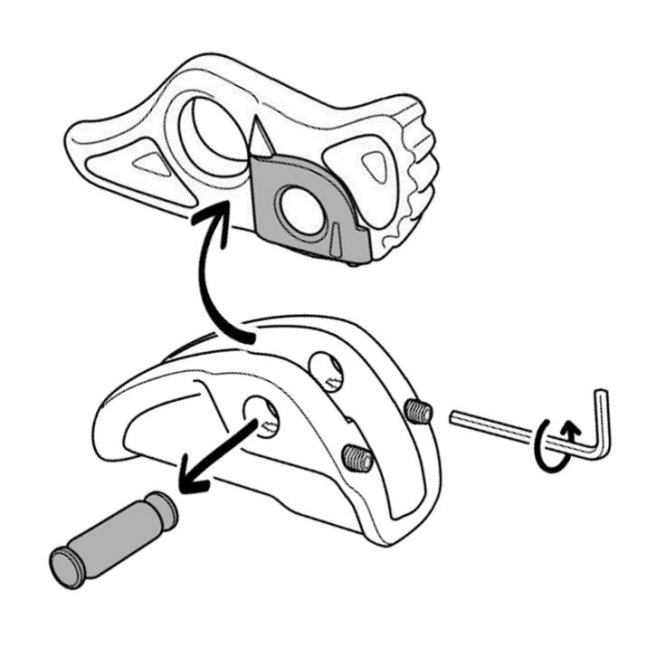 Lanový blokant Petzl Micrograb