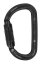 Asymetrická karabína Petzl Am´D - Typ: twist lock, Farba: čierna
