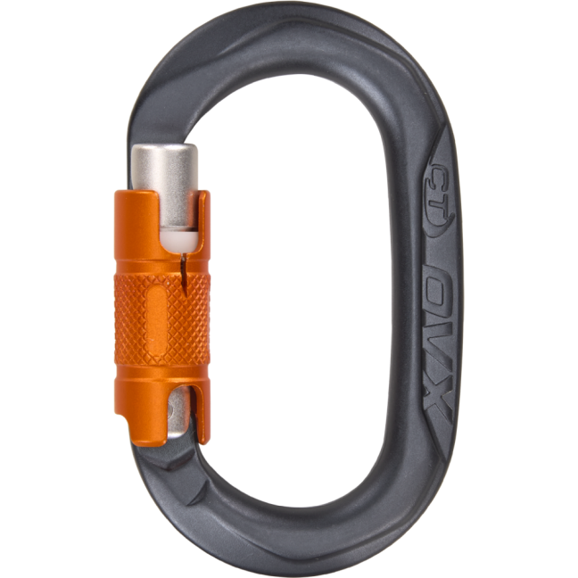Oválna karabína Climbing Technology OVX - Typ: SG - screw lock