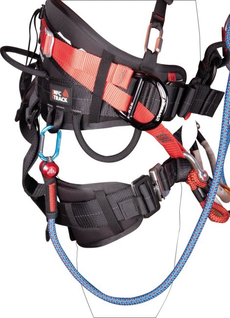 Kmeňovka Camp Gyro Lanyard - Typ: single, Dĺžka: 5 m