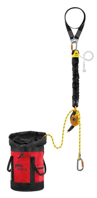 Profesionálna záchranná sada Petzl Jag Rescue Kit - Dĺžka: 120 m