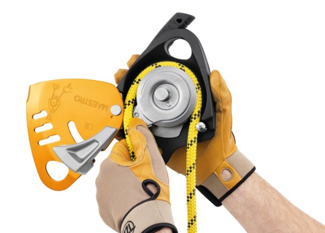 Zlaňovacia brzda pre záchranu Petzl Maestro - Typ: S