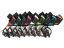 Stromolezecké stupačky Panther Spikes ALU - Hroty: stredné, Upínanie: velcro (suchý zips)