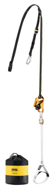 Výstupový set s kolenným blokantom Petzl Knee Ascent - Typ: Loop