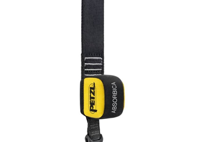 Tlmič pádu s bezpečnostným lanom Petzl Absorbica I - Dĺžka: 150 cm