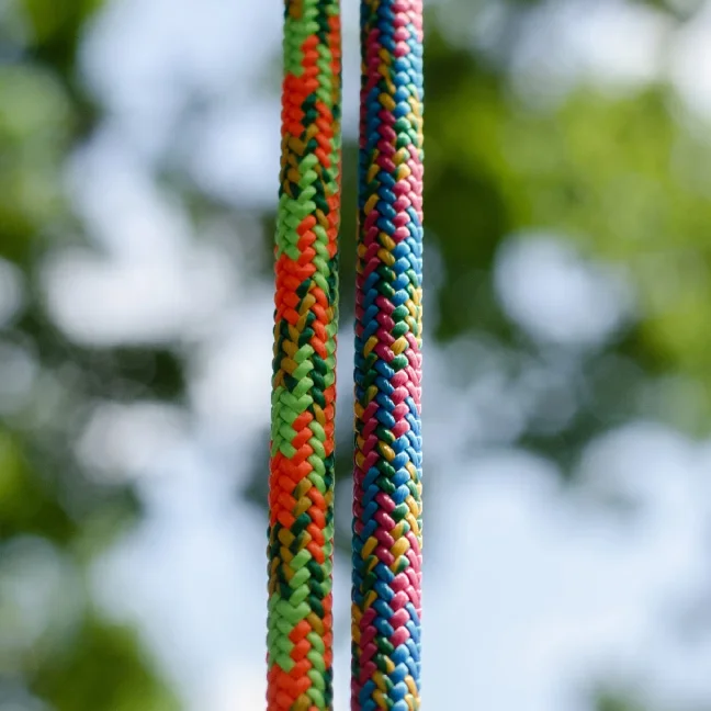 Arboristické lano Teufelberger Gravity 11,5 mm - Dĺžka: 183 m, Farba: aurora, Ukončenie: bez splietaného oka