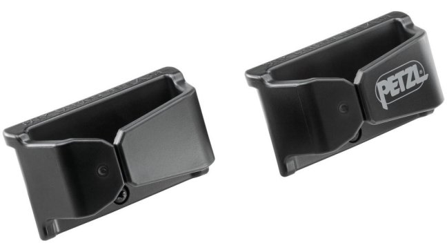 Držiaky na háky Petzl Lanyard Connector Holder - Farba: čierna