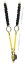 Y tlmič pádu s dvoma lanami Petzl Absorbica Y - Dĺžka: 150 cm - Tie Back