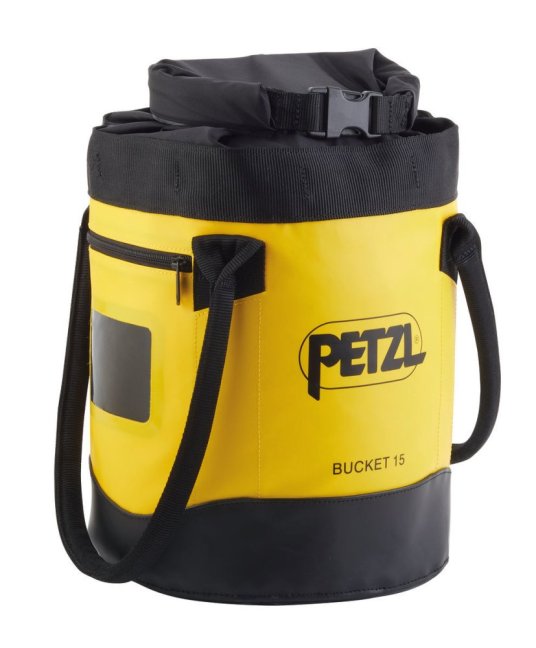 Odolný vak Petzl Bucket - Farba: čierna, Veľkosť: 45 l