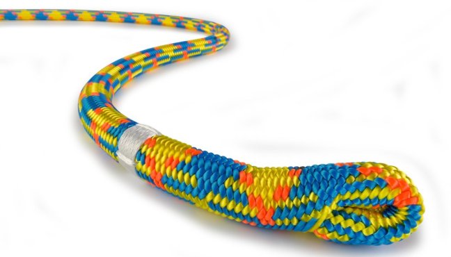 Arboristické lano Teufelberger drenaLINE 11,8 mm - Dĺžka: 60 m, Ukončenie: so splietaným okom