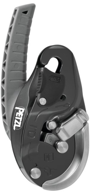 Zlaňovacia brzda s antipanikom Petzl ID - Typ: L, Farba: červená