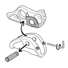 Lanový blokant Petzl Micrograb