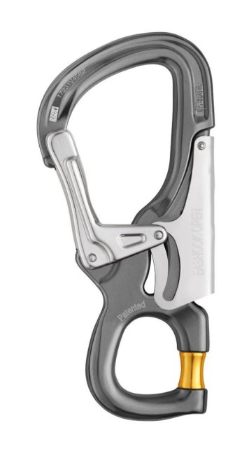 Karabína s dlaňovou poistkou Petzl Eashook Open
