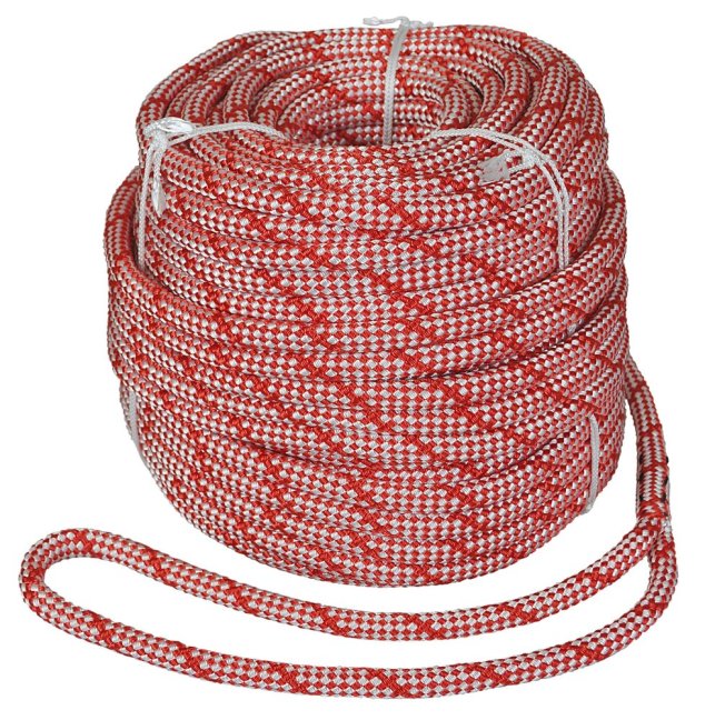 Arboristické spúšťacie lano Teufelberger Sirius Bull Rope - Dĺžka: 50 m, Priemer: 14 mm, Ukončenie: bez splietaného oka