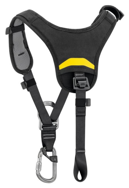 Hrudný postroj Petzl Top - Farba: žltá + čierna
