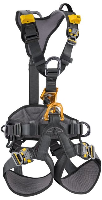 Bezpečnostný postroj Petzl Astro - staršia verzia - Verzia: medzinárodná verzia, Veľkosť: 1