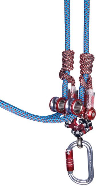 Kmeňovka Camp Gyro Lanyard - Typ: double, Dĺžka: 5 m