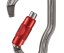 Veľká asymetrická karabína Petzl Vertigo - Typ: wire lock Park