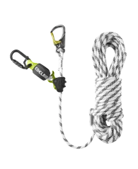 Bezpečnostné lano so zachytávačom Edelrid Ombilix 140