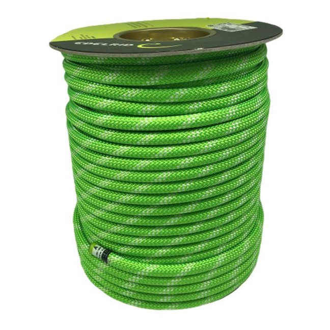 Statické lano Edelrid Low Stretch 10,5 mm - zelené - metráž