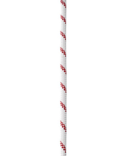 Statické lano Edelrid Static Low Stretch 10,5 mm - Dĺžka: 100 m, Farba: biele