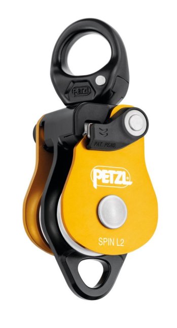 Kladka Petzl Spin L - Typ: Spin L1, Farba: čierna