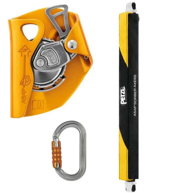 Zachycovač pádu Petzl ASAP - Typ: Asap + karabína OK TL + Asapsorber 20 cm