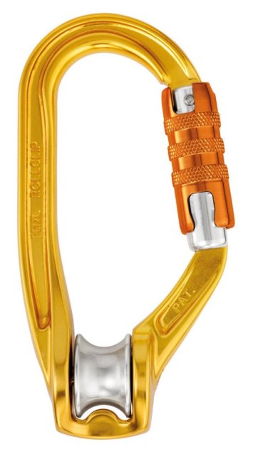 Karabína s kladkou Petzl Rollclip A - Typ: bez zámku