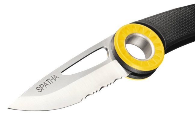 Vreckový nôž Petzl Spatha - Farba: čierna
